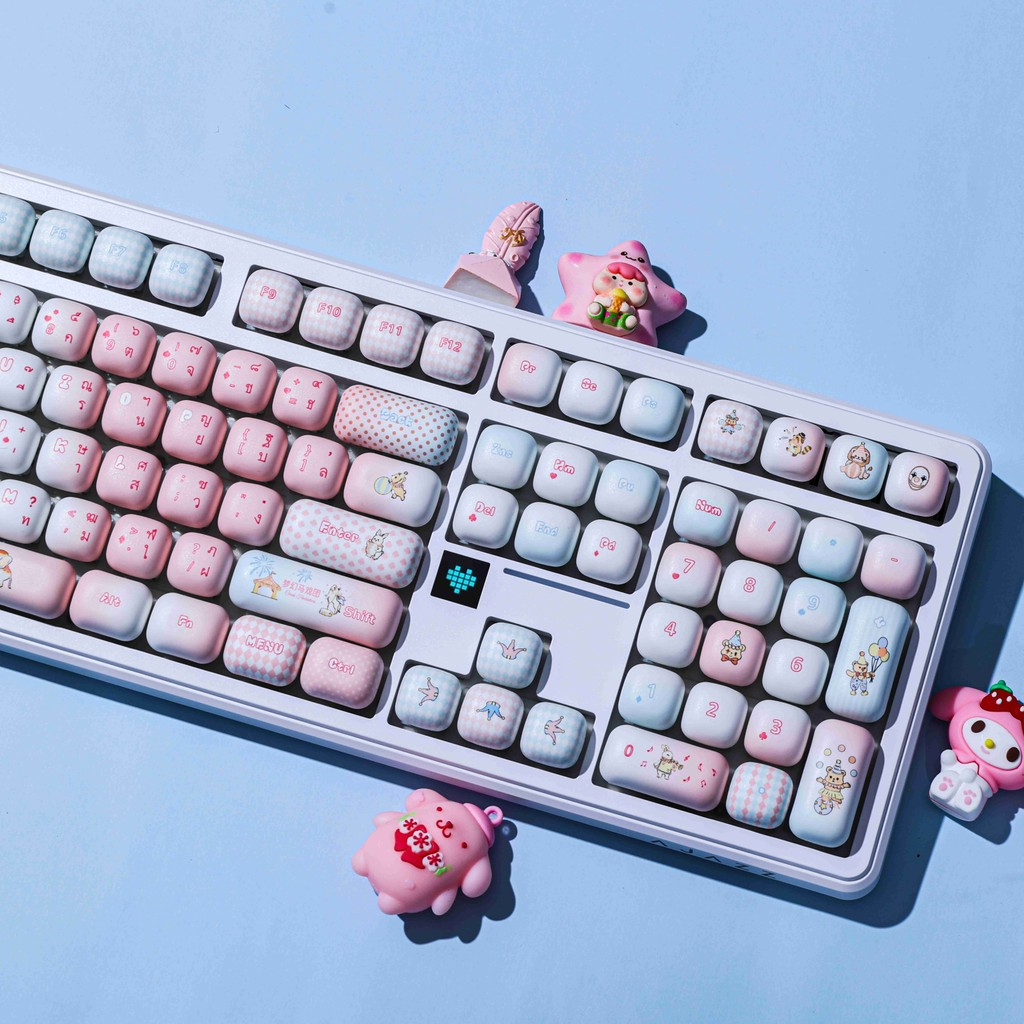 Circus Theme MOG Profile Keycap Set — PBT - Image 2