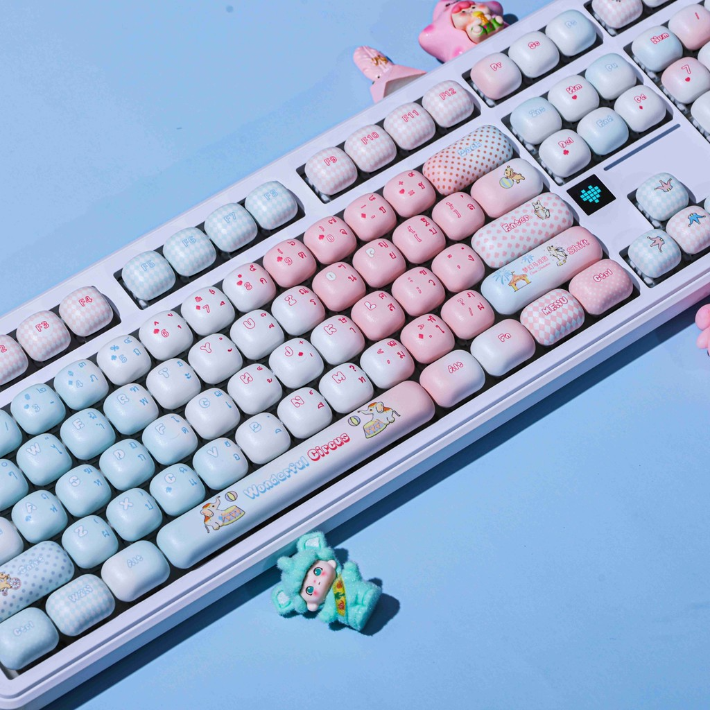 Circus Theme MOG Profile Keycap Set — PBT - Image 3
