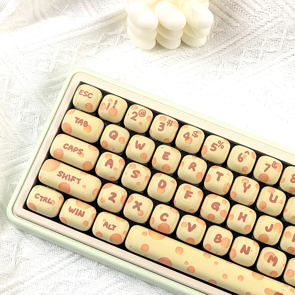 Jerry's Cheese MOG Profile Keycap Set — PBT