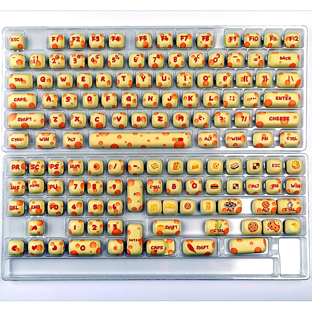 Jerry's Cheese MOG Profile Keycap Set — PBT