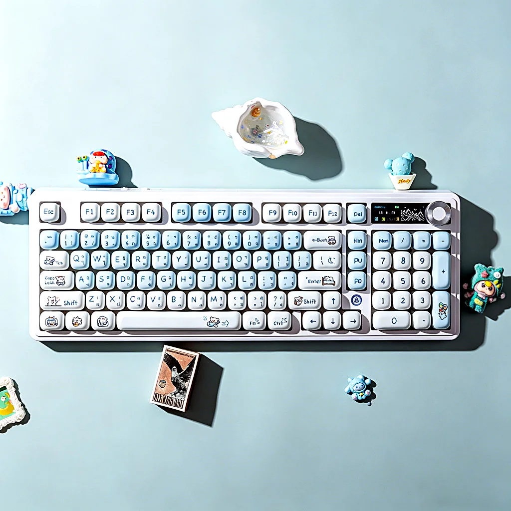 Line Dog MOG Profile Keycap Set — PBT