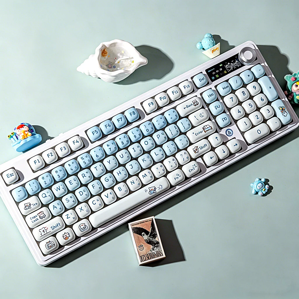 Line Dog MOG Profile Keycap Set — PBT
