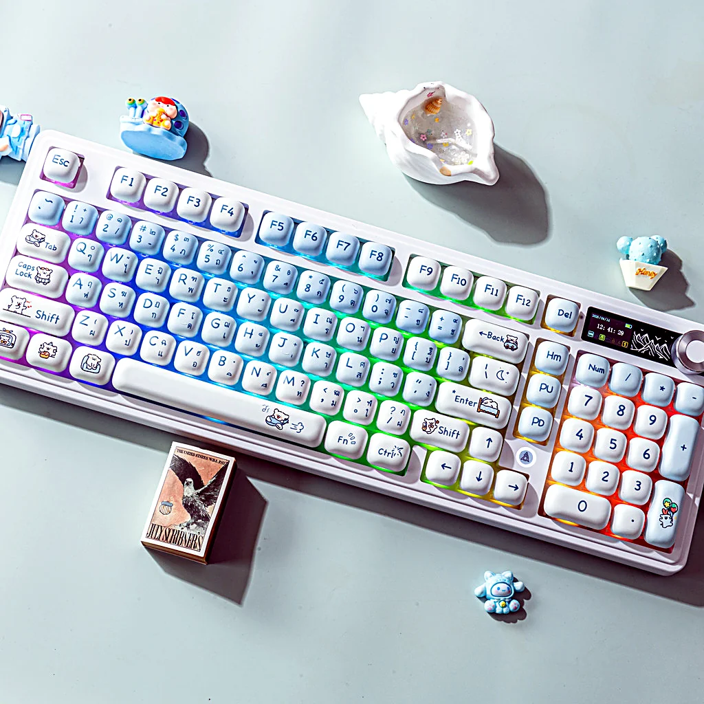 Line Dog MOG Profile Keycap Set — PBT