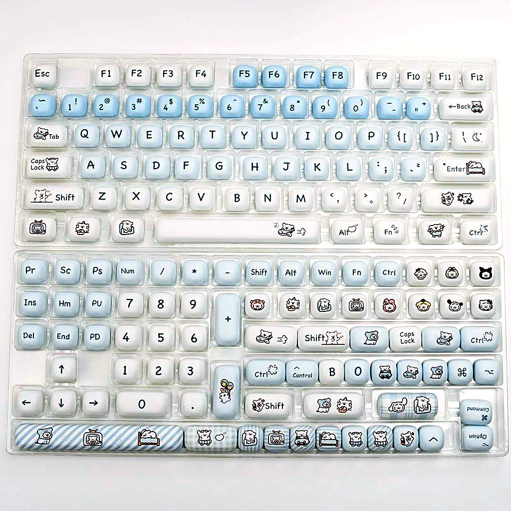 Line Dog MOG Profile Keycap Set — PBT