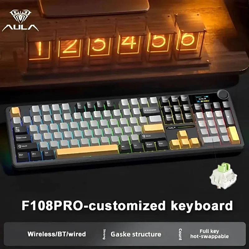 AULA F108 Pro Customized keyboard - f108c-color-10