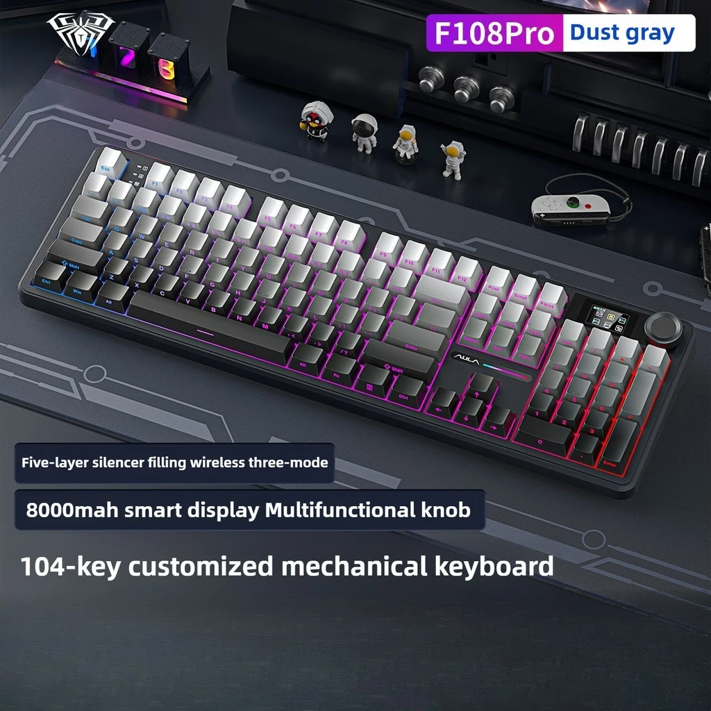 AULA F108 Pro Customized keyboard - f108c-scene-1