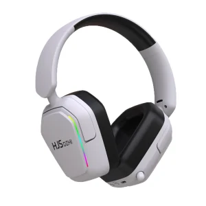 HJS DZHI HJ003 Quad-Mode Wireless Gaming Headset — 2.4G / Bluetooth / Type-C / Wired, 40mm Driver, 7.1 Virtual Surround, 67H Battery, RGB, Detachable Noise-Cancelling Mic, Wholesale