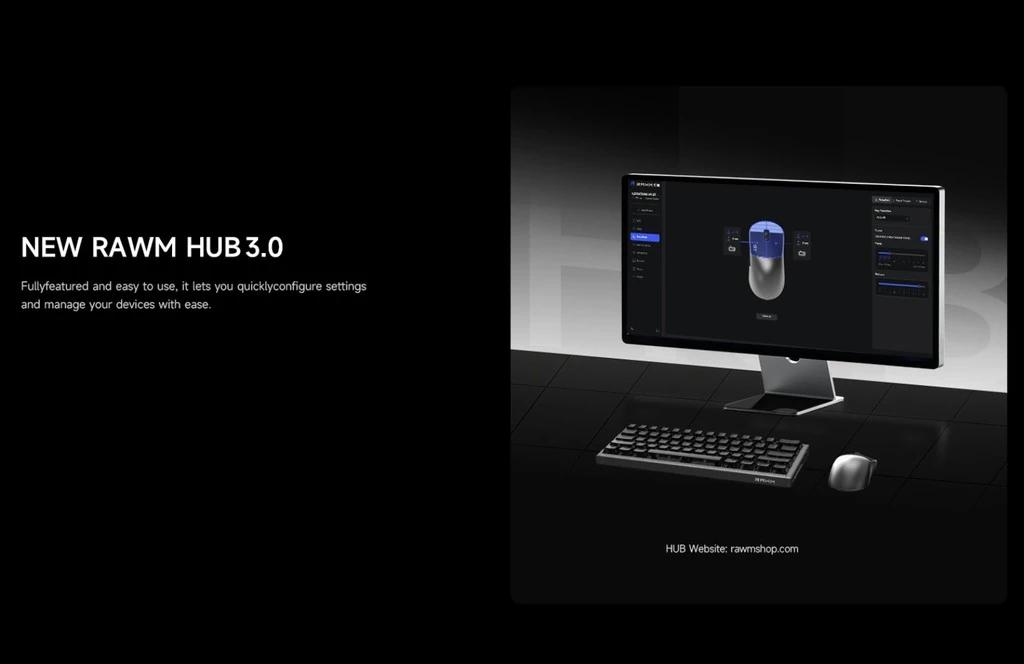 New RAWM HUB 3.0 driver software
